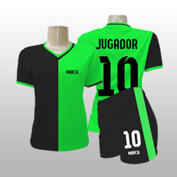 Uniformes de futbol femeninos personalizados | en inventario